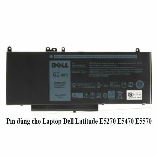 Pin dùng cho Laptop Dell Latitude E5270 E5470 E5570 Loại tốt - Original