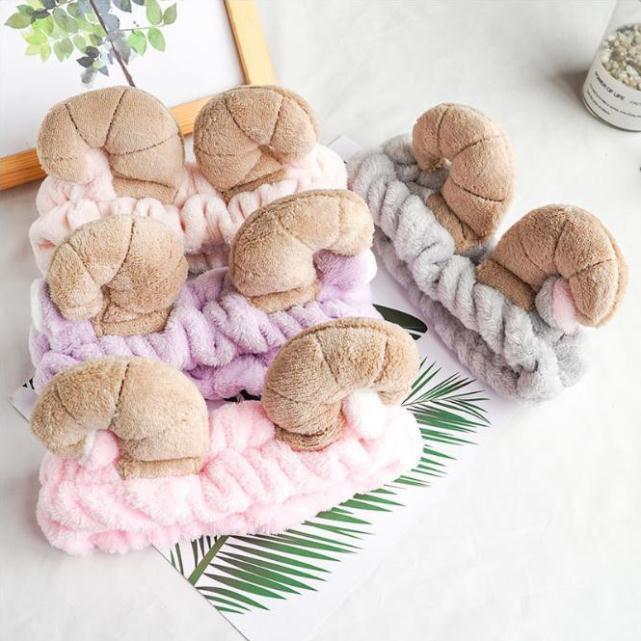 Băng đô sừng cừu phong cách Hàn Quốc đáng yêu (Giao màu ngẫu nhiên)