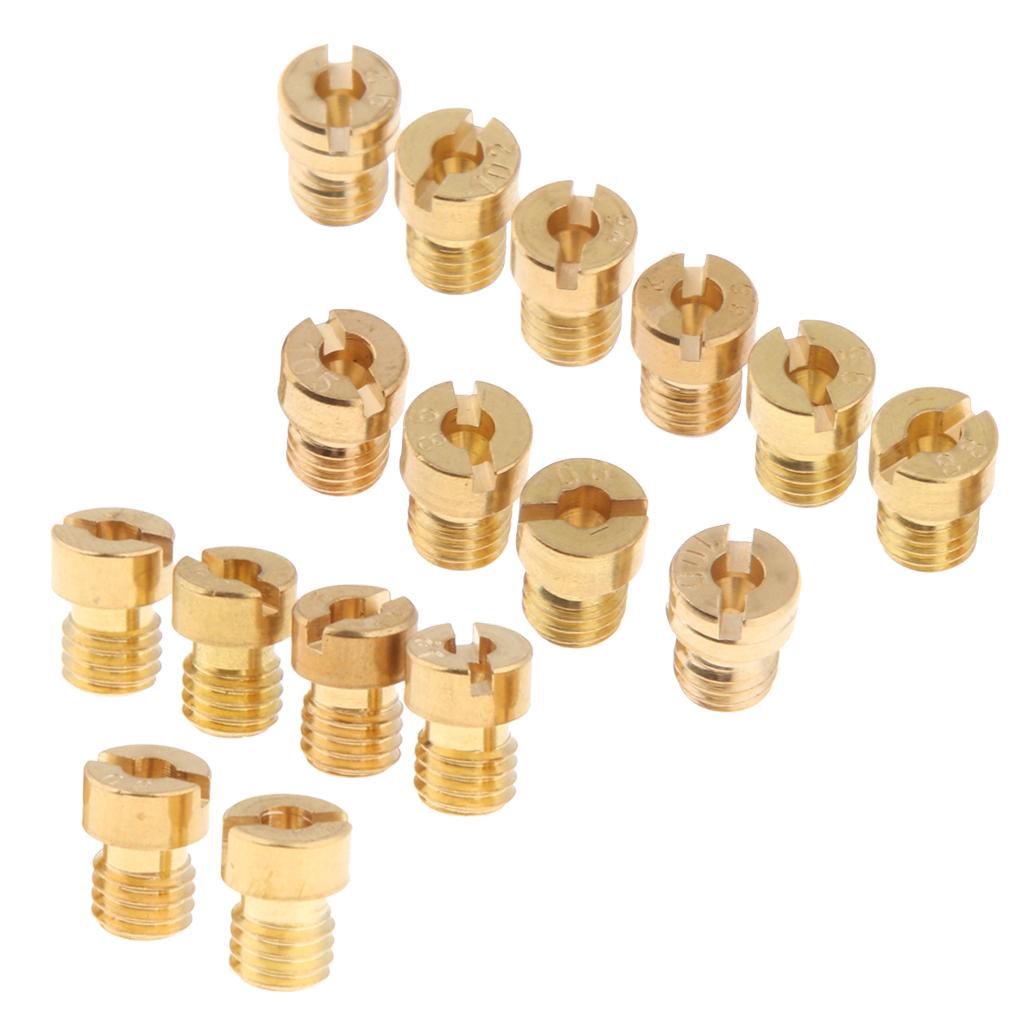 16 PCS Bộ Chế Hòa Khí Chính Phản Lực Bộ Keihin OKO Pwk Xe Máy Carb