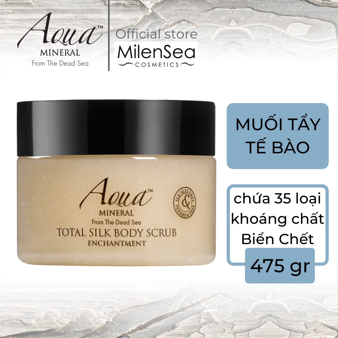 Muối tẩy tế bào chết Aqua Mineral Total silk body scrub enchantment