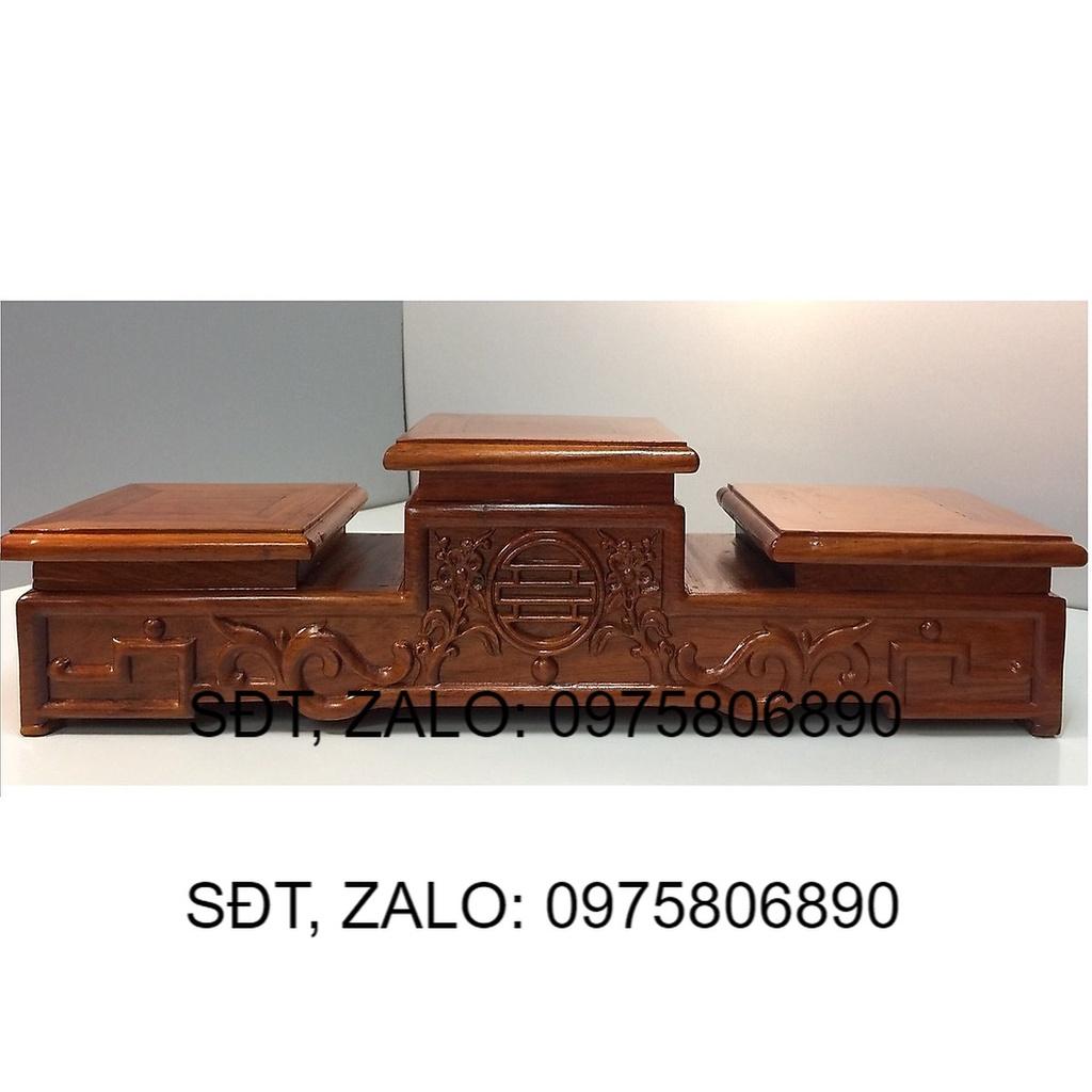 Đế đặt bát nhang 16 - gỗ hương AN1330