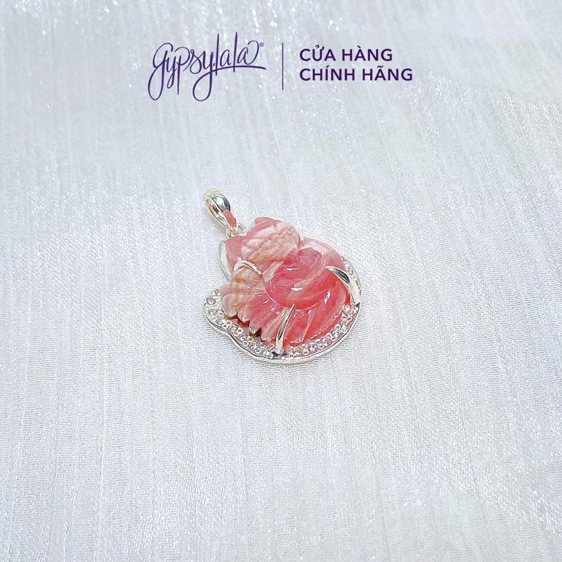 Mặt dây chuyền bọc bạc Hồ ly đào hoa SP002922 Gypsy.lala