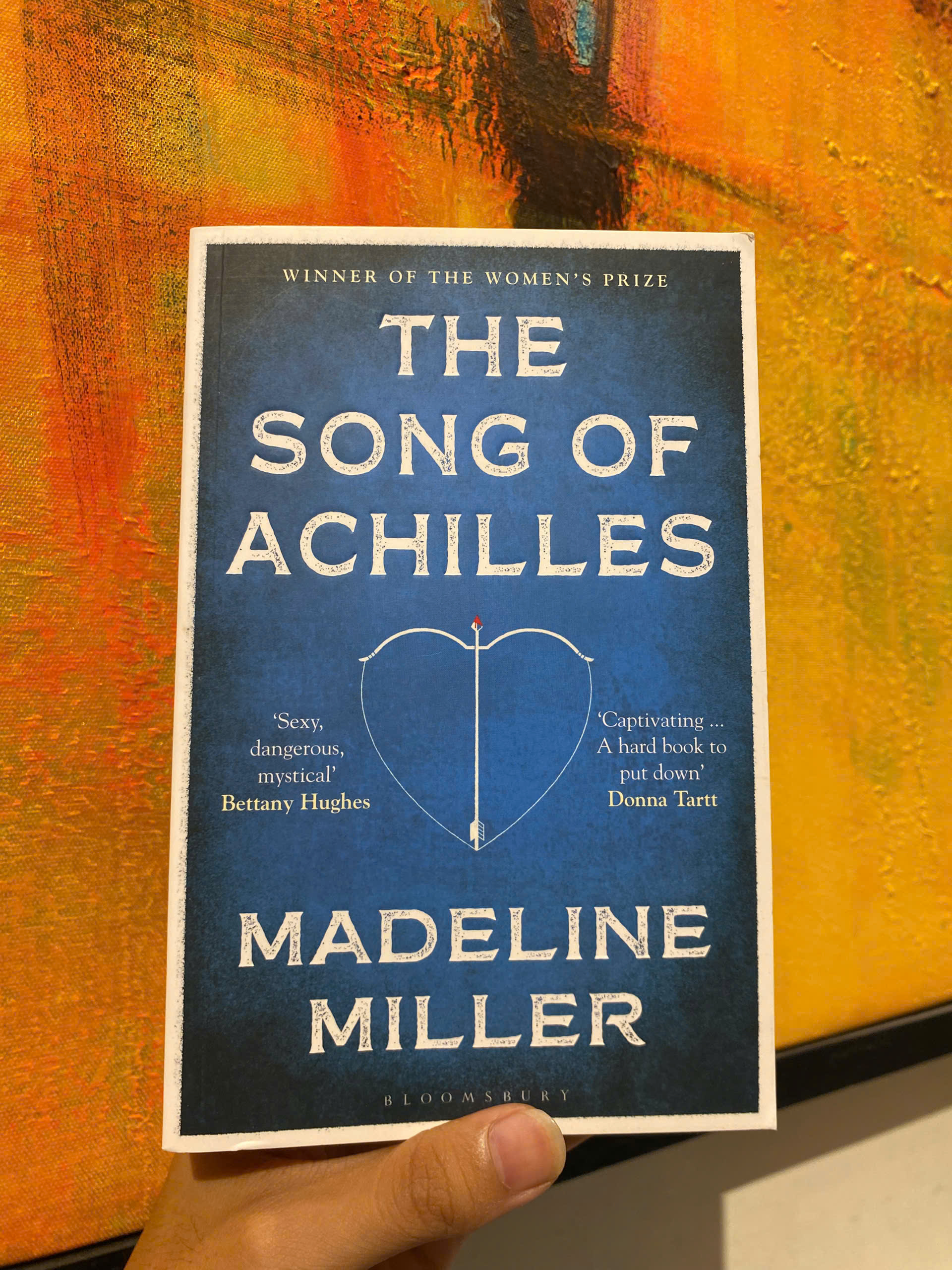 Sách - The Song of Achilles by Madeline Miller / Historical Fiction /  Greek Mythology / English Fantasy Fiction - Sách Ngoại văn Nhập khẩu