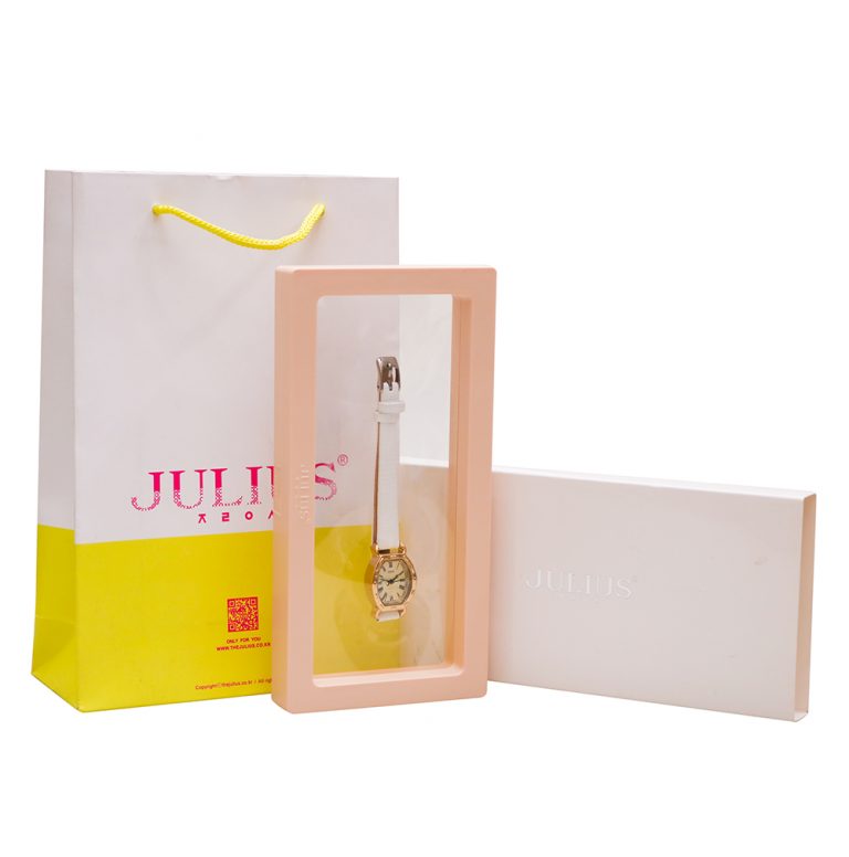 Đồng Hồ Nữ Julius Hàn Quốc Dây Da JA-544D JU1131