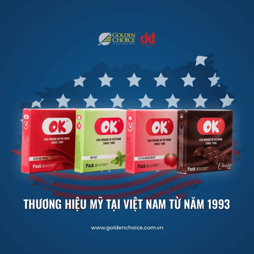 Bao cao su OK không mùi original – hộp 144 cái (48 hộp nhỏ)