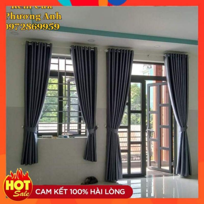 Rèm Cửa Sổ Phòng Ngủ - Khả Năng Chống Nắng Tốt - Vải Trang Trí Decor Phòng