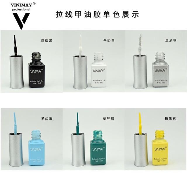 Cọ nét gel vẽ ️ Vinimay 12 màu