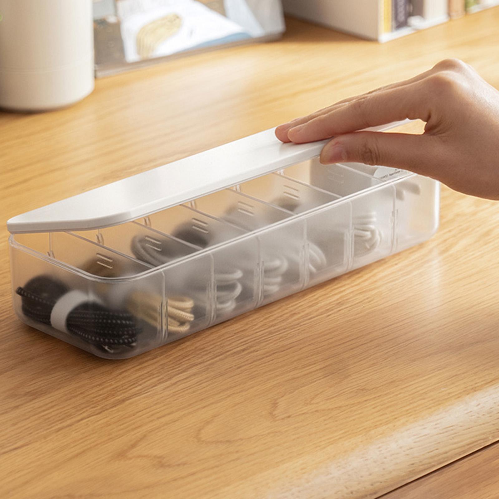 Data Cord Organizer Portable Desktop Cable Organizer for Home Drawer Office