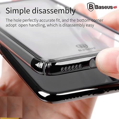 Ốp lưng iphone X chống sốc Minju chính hãng Baseus
