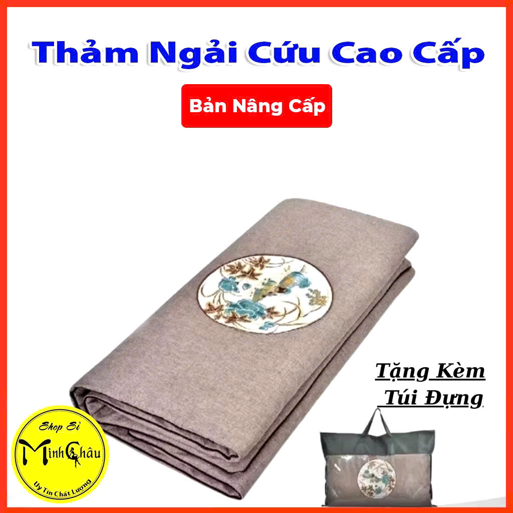 Thảm Ngải Cứu Gối Ngải Cứu Đông Y Hỗ Trợ Giảm Đau Nhức Xương Khớp Giúp Ngủ Ngon Hỗ Trợ Tuần Hoàn Máu chống đột quỵ