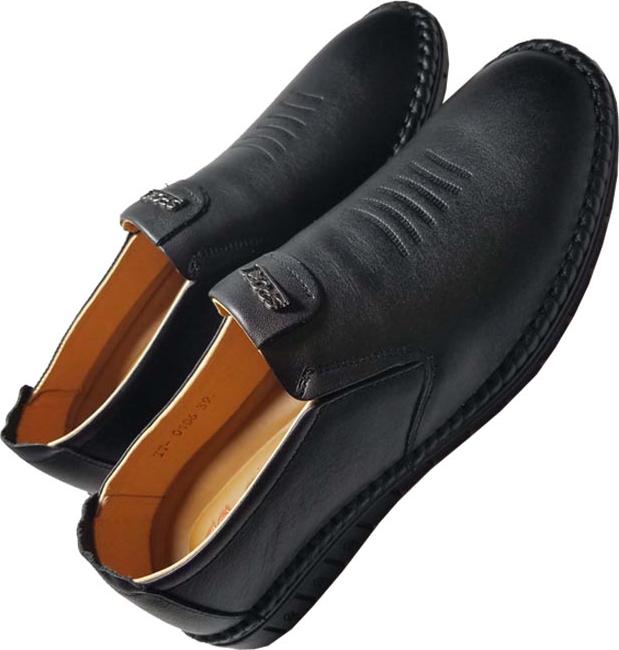 Giày Mọi Nam BIGGBEN Da Bò Thật Cao Cấp GM146