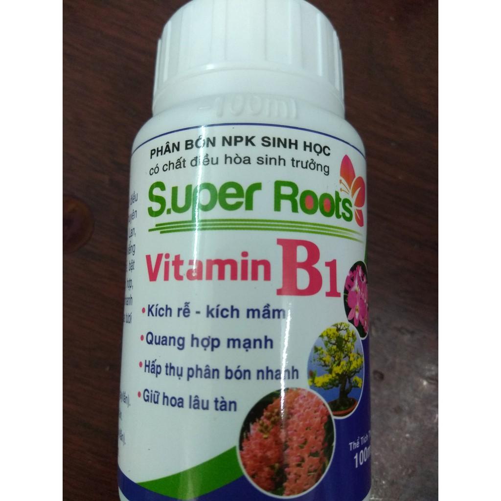 Vitamin B1 super roots kích rễ kích mầm, giữ hoa lâu tàn - 100 ml