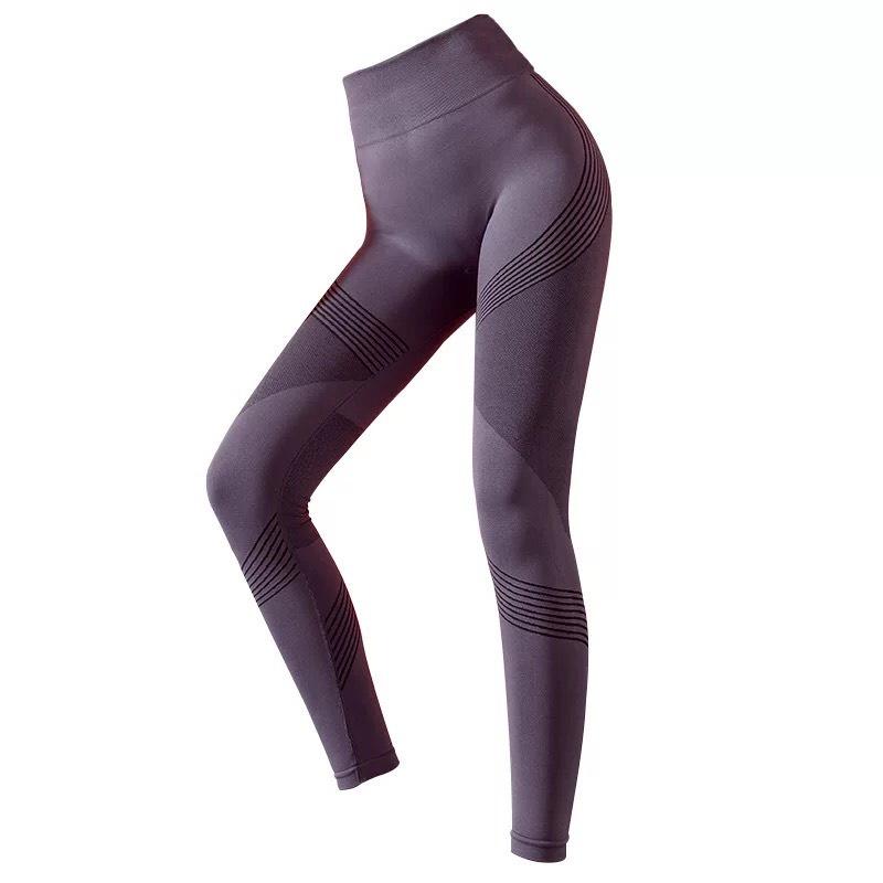 Quần tập gym yoga legging nữ cạp cao QT02 nâng mông tôn dáng vải co dãn 4 chiều thoáng mát