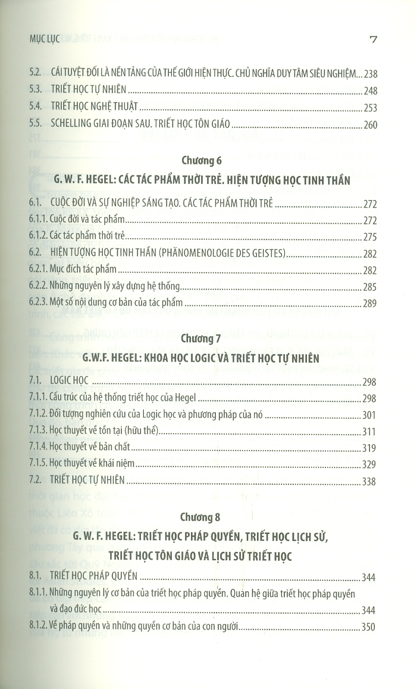 Chủ Nghĩa Duy Tâm Đức - Từ I.Kant Tới G.W.F Hegel (Tủ Sách Khoa Học, Giáo Trình KHXH & NV)