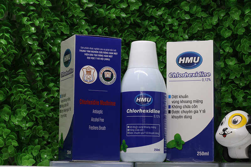 Nước súc miệng HMU Chlorhexidine