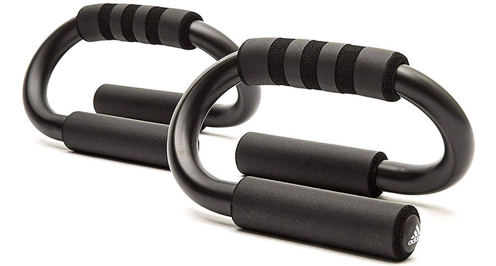 Dụng Cụ Hít Đất, Chống Đẩy Chính Hãng ADIDAS ADAC-12231 Push Up Bars (1 Cặp) - Chịu tải đến 150Kg