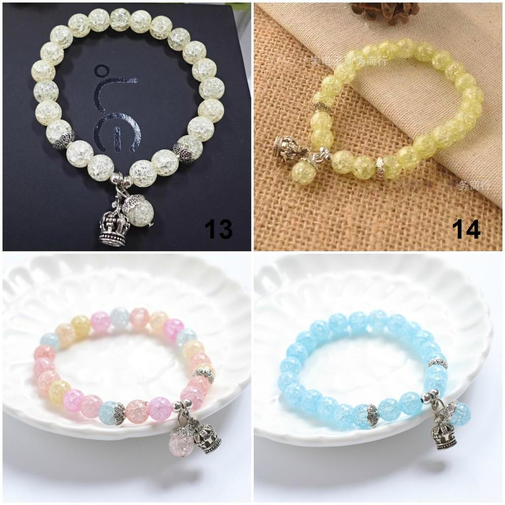 Vòng tay charm vương miện