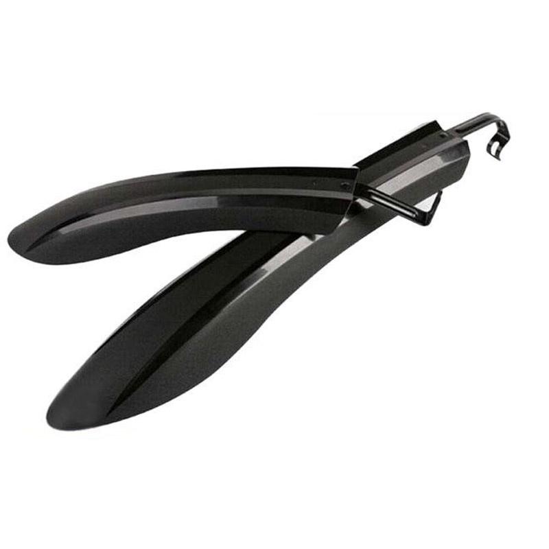 High Quality 2Pcs Bike Fender Front Rear Bicycle Wings Mudguard Plastic Rain Protection Mud Guard