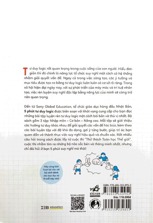 5 phút tư duy logic - Tập 2 (Cơ bản)