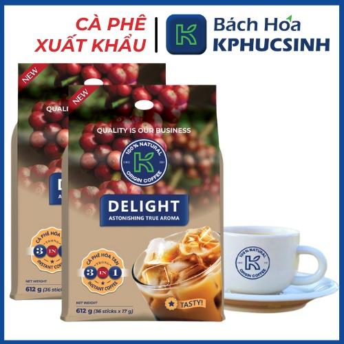Cà phê hòa tan 3 in 1 K-Delight 612g