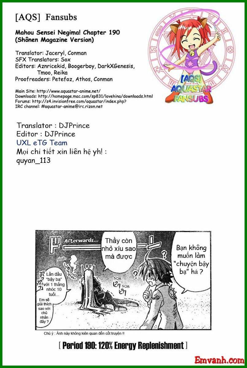 bậc thầy ma pháp chapter 190 1