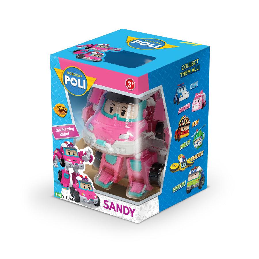 Đồ Chơi Robot Biến Hình Xe Cứu Hộ Sandy ROBOCAR POLI MRT0657