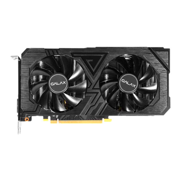 Card Màn Hình VGA Galax GeForce RTX 2060 EX 1 Click OC BLACK 26NRL7HPY2EX 192 bit 2 Fan DP HDMI DVI D - Hàng Chính Hãng