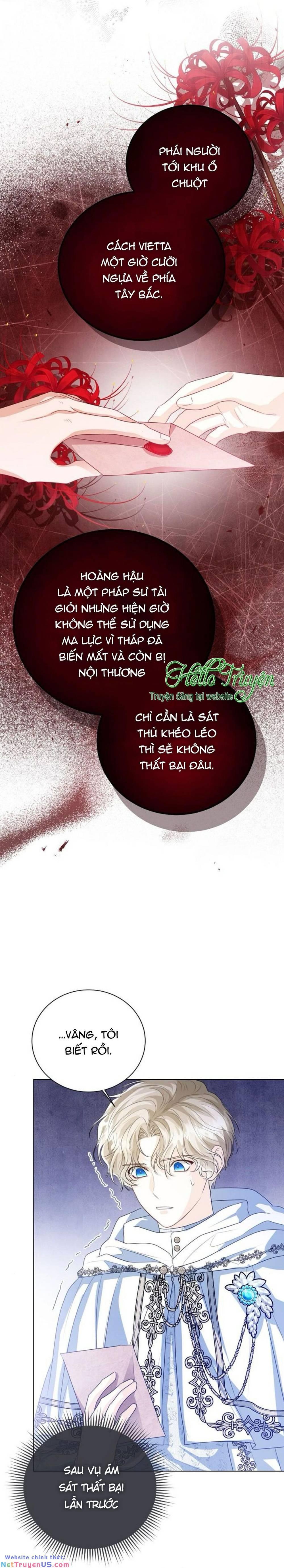 tôi sẽ từ bỏ vị trí hoàng hậu chapter 46.1 18