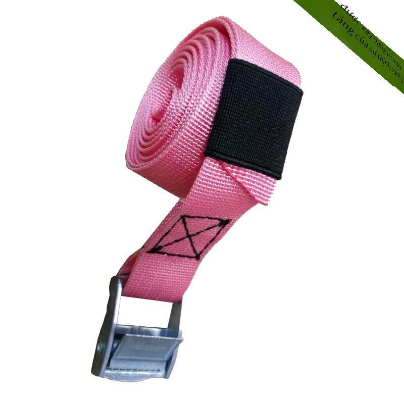 Ưu đãi đặc biệt tùy chỉnh 25 mm vải nylon hợp kim kẽm khóa hàng hóa liên kết vành đai xe tải cố định vành đai đóng gói buộc căng dây