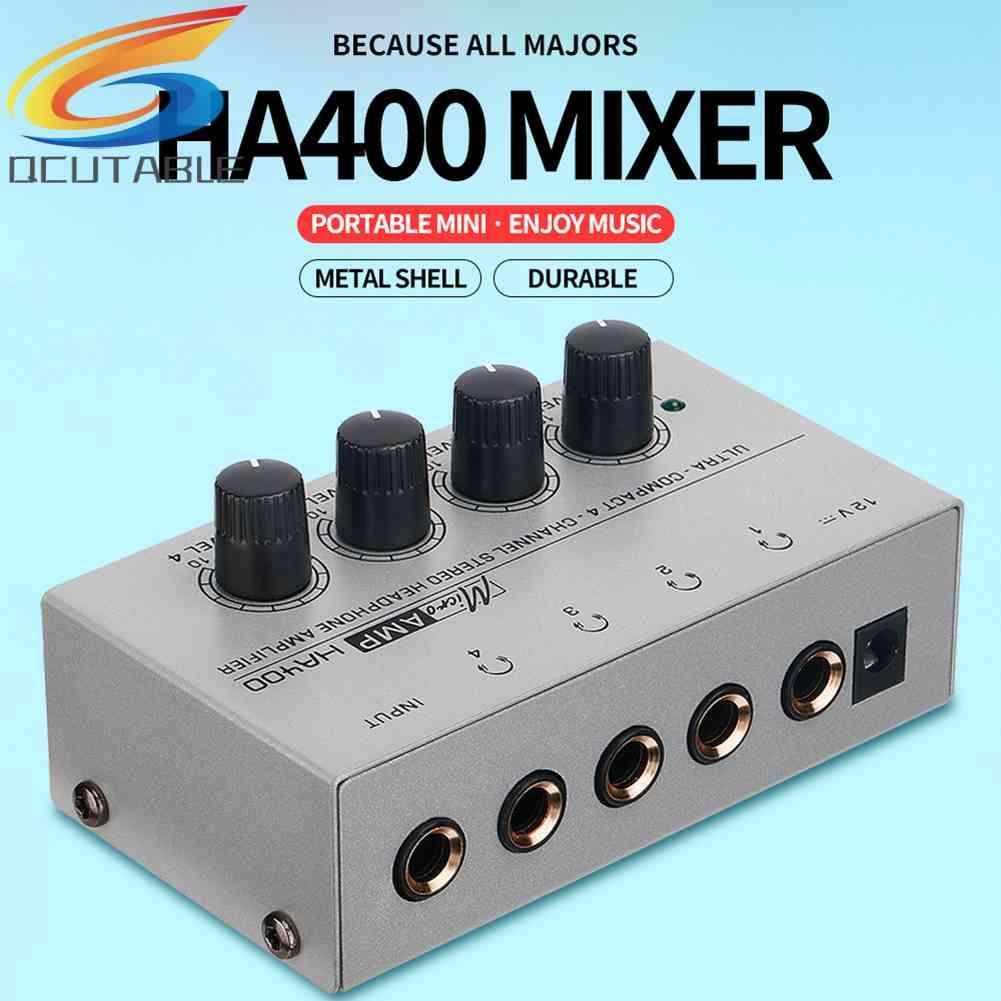 Ultra Bộ Khuếch Đại Âm Thanh 4 Kênh Chuyên Dụng Cho Studio