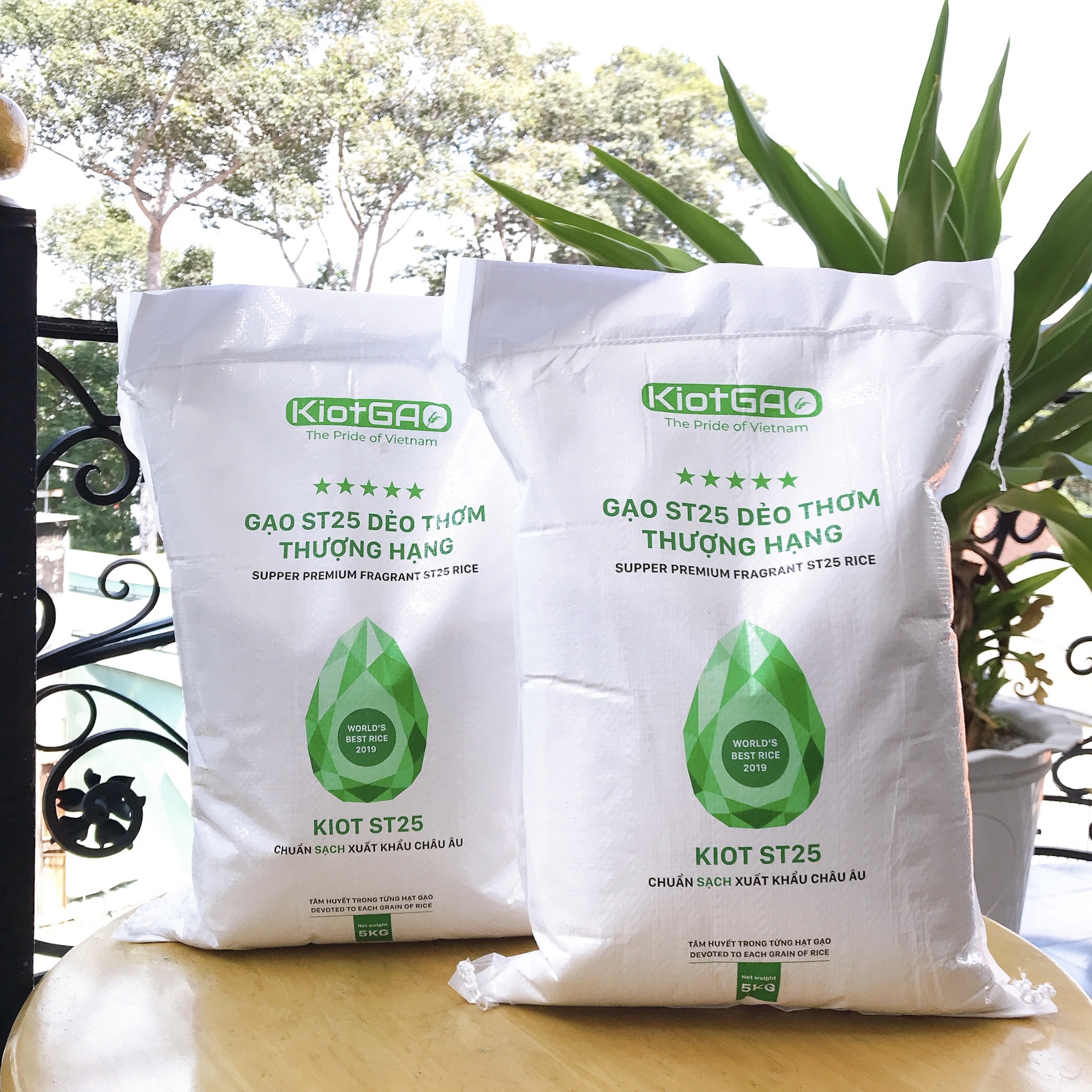 (Hỏa tốc) 5kg Gạo Kiot ST25 Dẻo Thơm Thượng Hạng, Gạo Tươi, Date Mới, Dẻo Thơm Mềm Ngọt