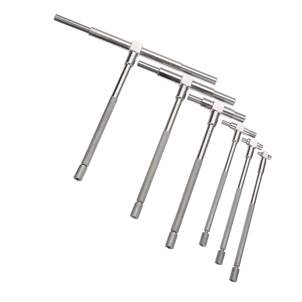 Dây Thép Không Gỉ Kẹp Điện Thoại T Khoan Đồng Hồ Đo Bộ Lỗ Chính Xác Gage Năm 5/16  -6