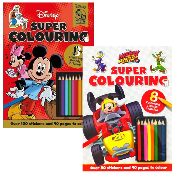 Combo Super Colouring - Mickey Mouse