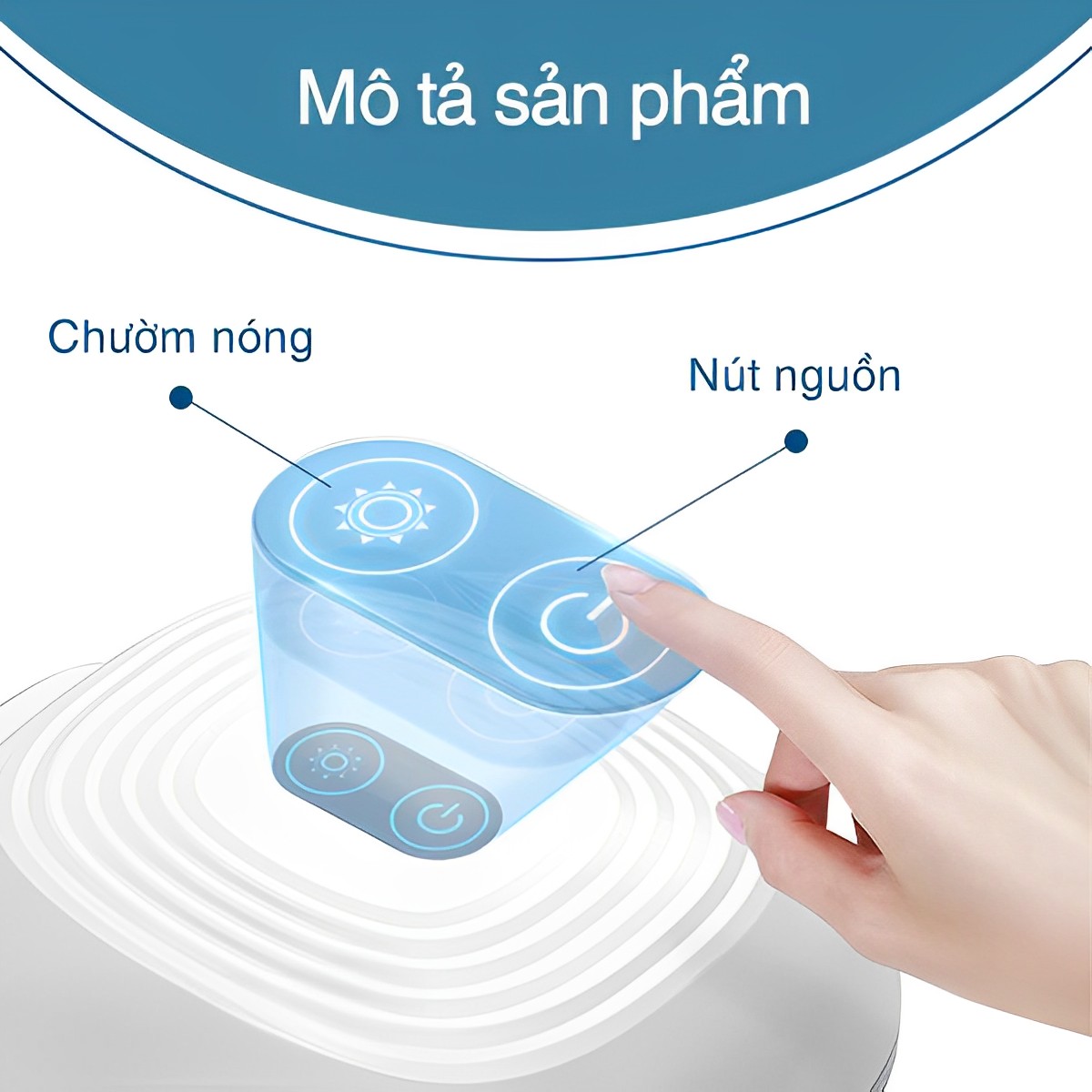 Máy massage cổ vai gáy dùng pin cao cấp P10