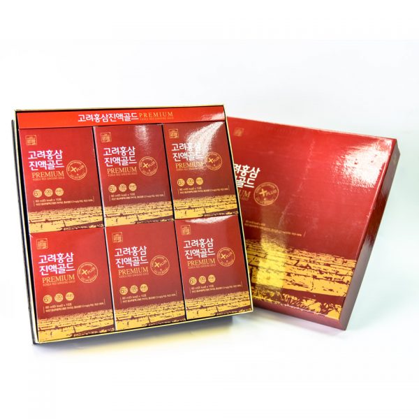 Hộp 60 túi Tinh chất 100% Hồng Sâm Daedong Korea - Korea Red Ginseng Gold Premium (60 x 80ml)