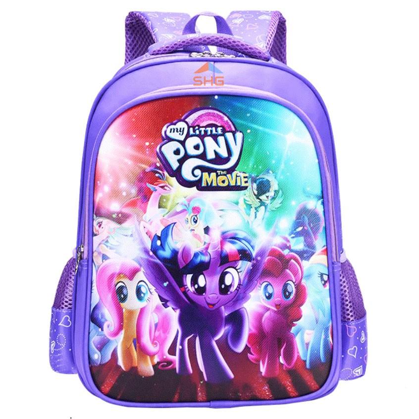 BALO HỌC SINH TIỂU HỌC 2 NGĂN LỚN PONY, ELSA, KITTY CHO BÉ GÁI,NGỘ NGHỈNH,DỂ THƯƠNG