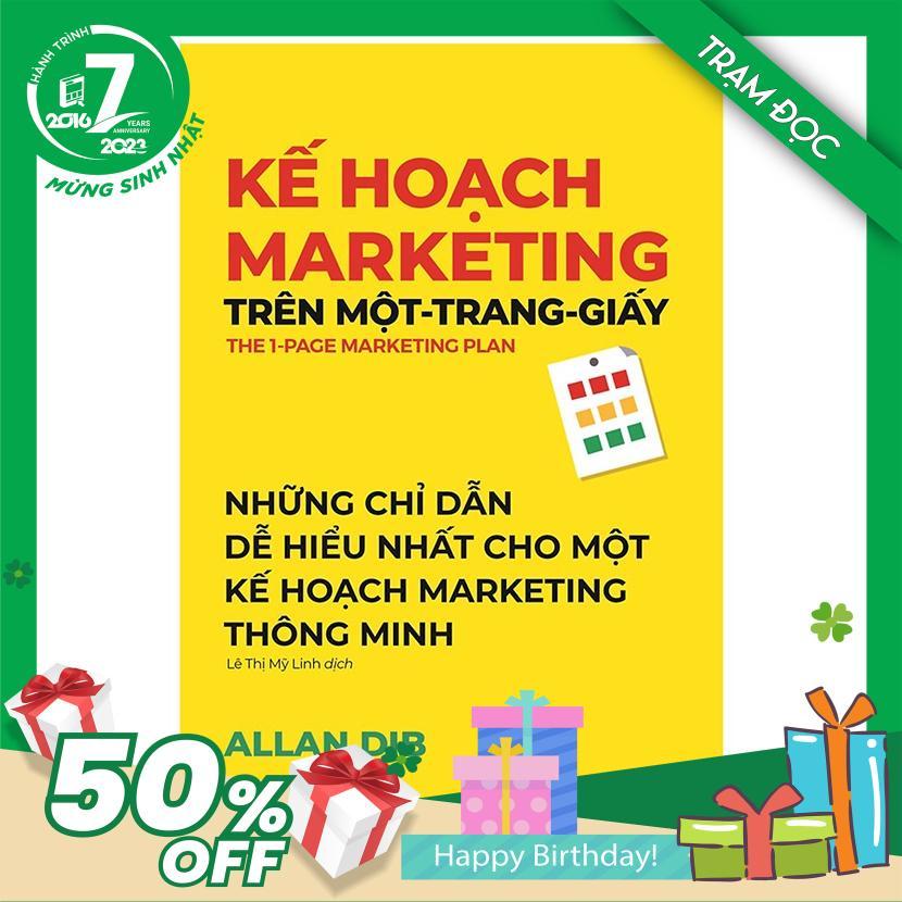 Trạm Đọc Official | Kế Hoạch Marketing Trên Một Trang Giấy 