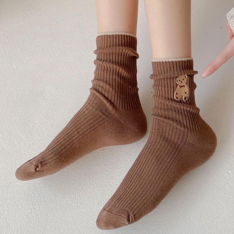05 Đôi tất Vớ cổ cao hình gấu
