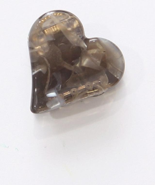 Set 5 kẹp tóc xuất Nhật vân đá cao cấp KAH61 hình tim mẫu HOT (Giao mầu ngẫu nhiên)