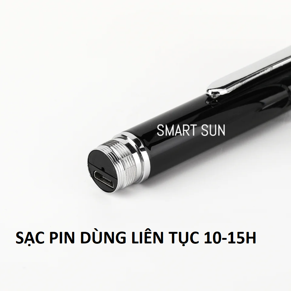 Bút ghi âm mini chuyên nghiệp, pin liên tục 10-15h, chất lượng HD