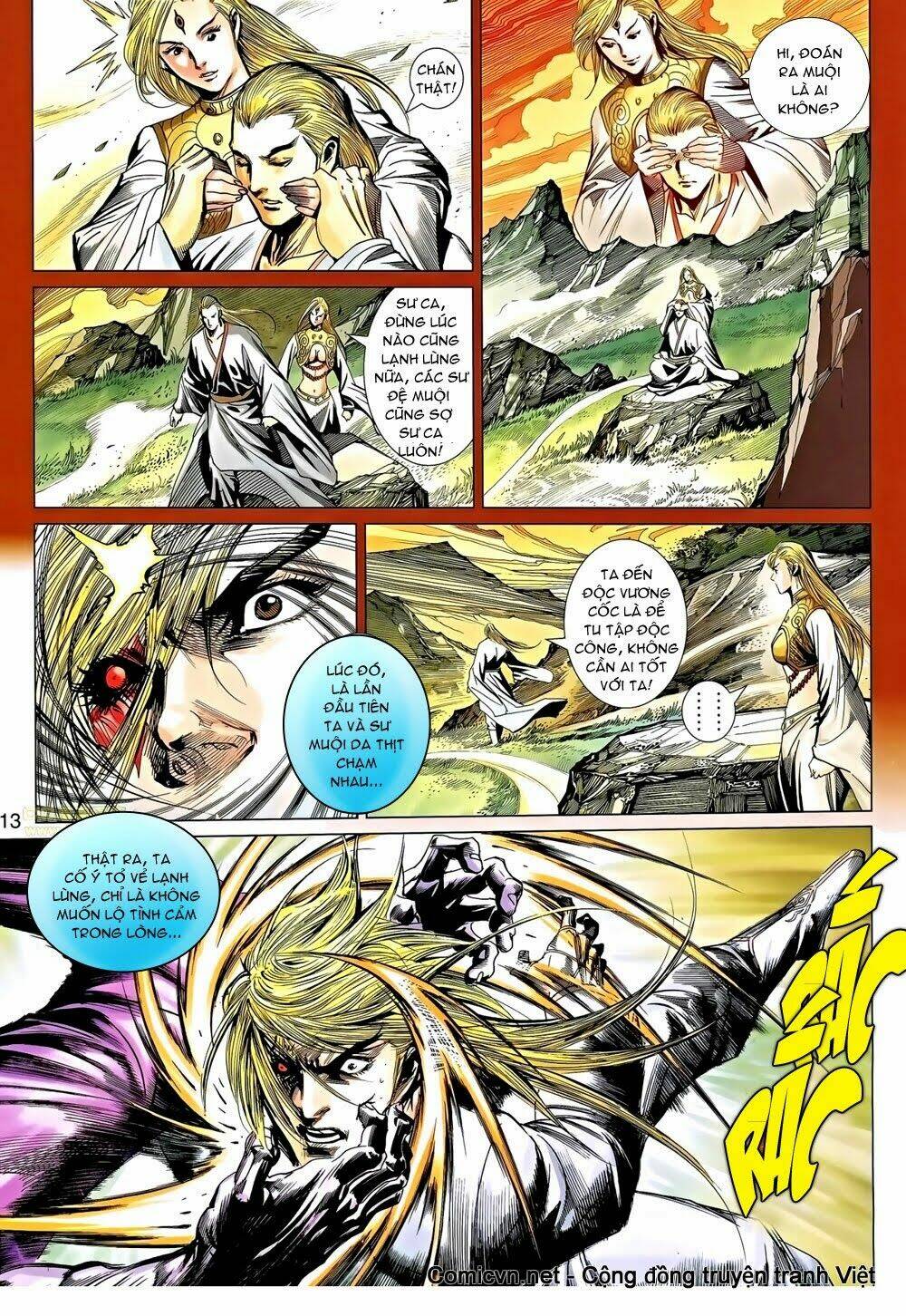 thiên tử truyền kỳ 8 - thương thiên bá hoàng chapter 45 13