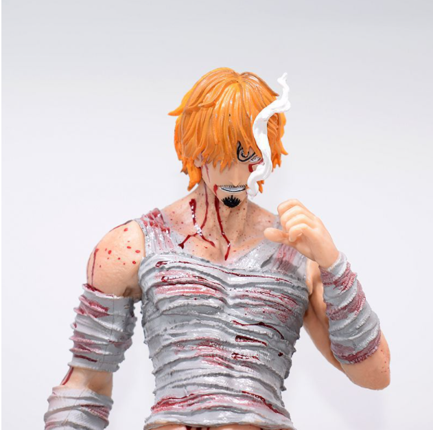 Mô hình Sanji Thức tỉnh mã Gen vs Queen - One Piece 28cm