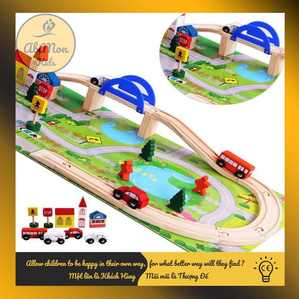 Bộ Ghép Mô Hình Giao Thông Thành Phố ️ Montessori cao cấp