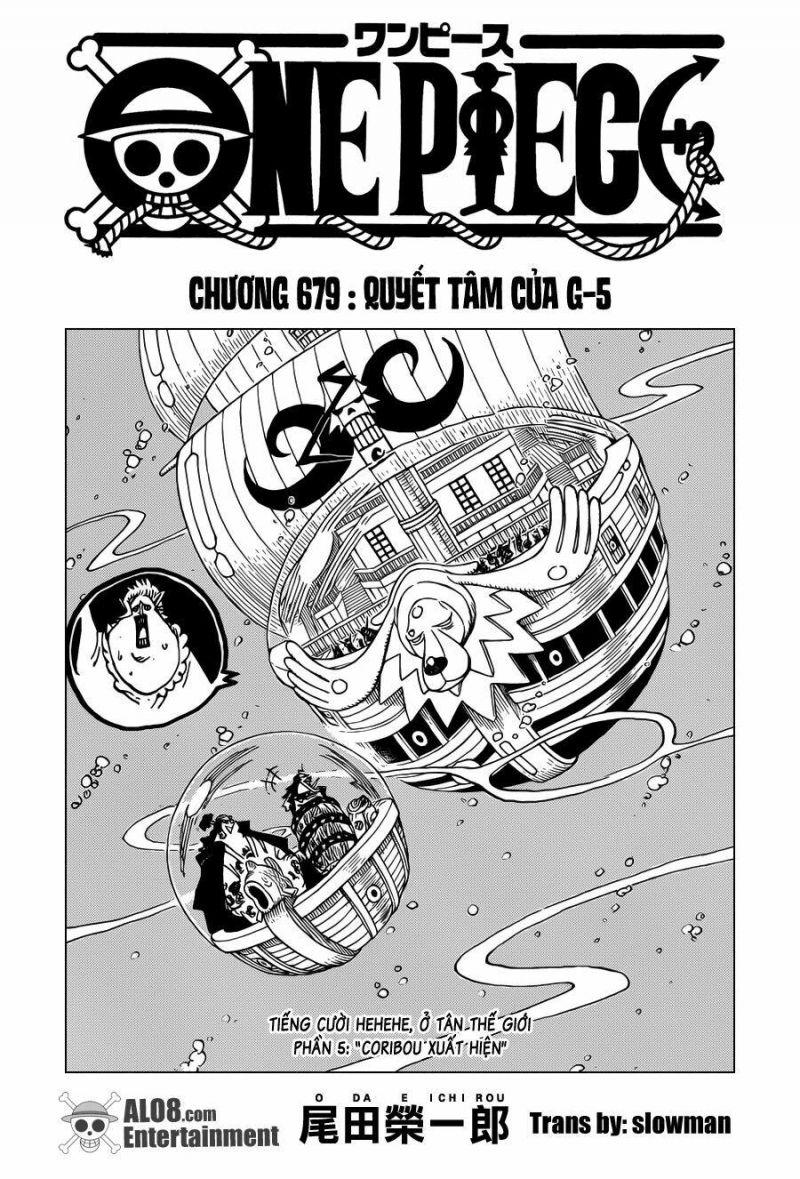 đảo hải tặc - one piece chapter 679 1