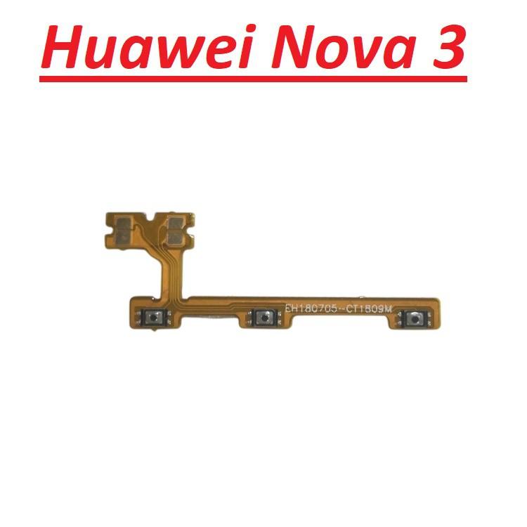 MạchNút Nguồn Cho Huawei Nova 3 Dây Cáp Nút Nguồn, Tăng Giảm Âm Lượng Linh Kiện Thay Thế