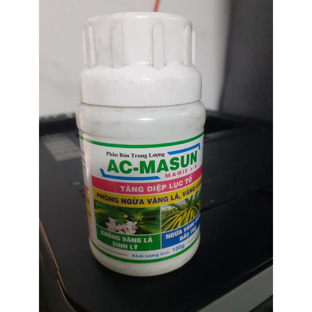 Tăng diệp lục tố ac-masun