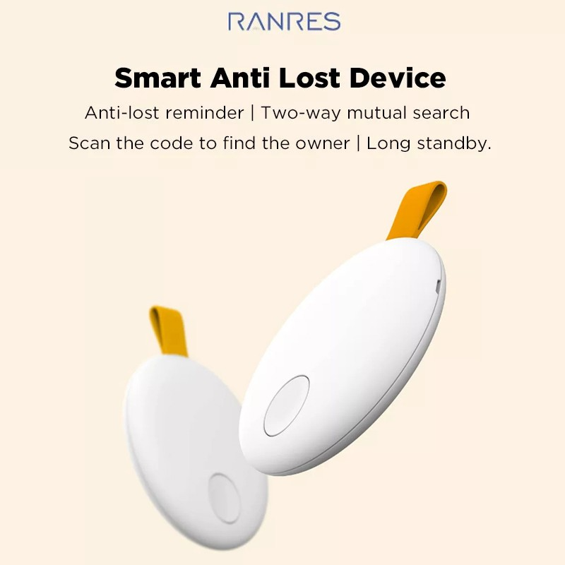 Xiaomi youpin Ranres Thiết bị chống thất lạc mini thông minh 10g tiện dụng