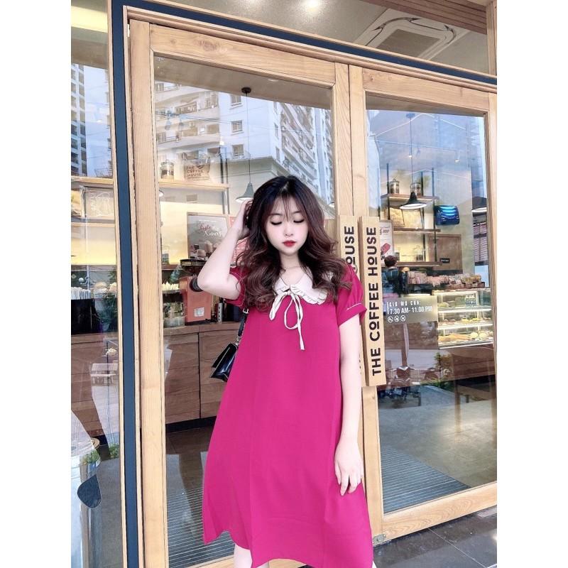 váy bầu cao cấp 2021 hàng thiết kế chất lụa Hàn thoáng mát không nhăn️mặc đi làm đi chơi đều được️free size