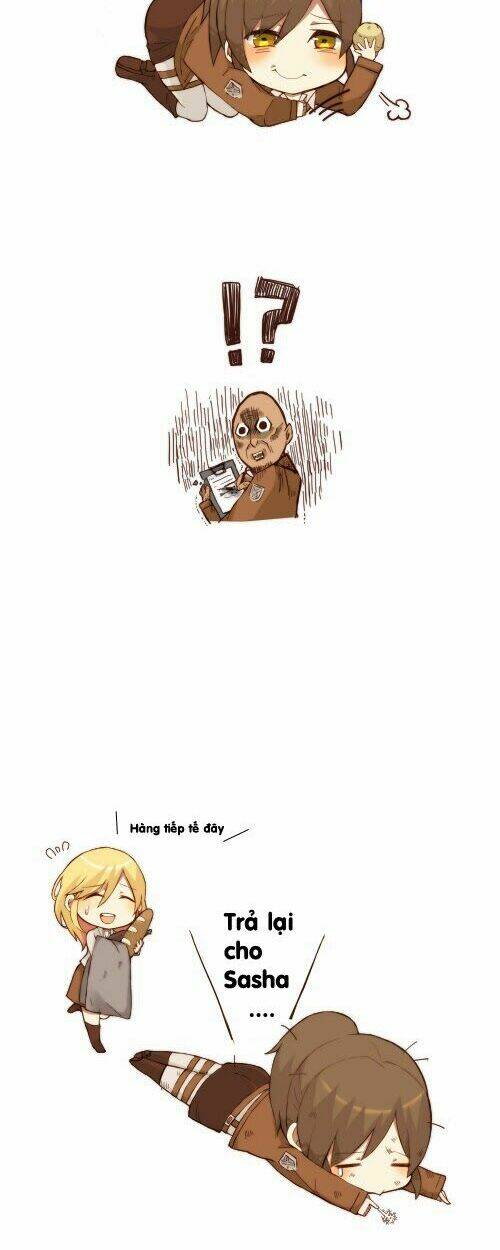 đại chiến titan - doujinshi về các cô gái chapter 23 11