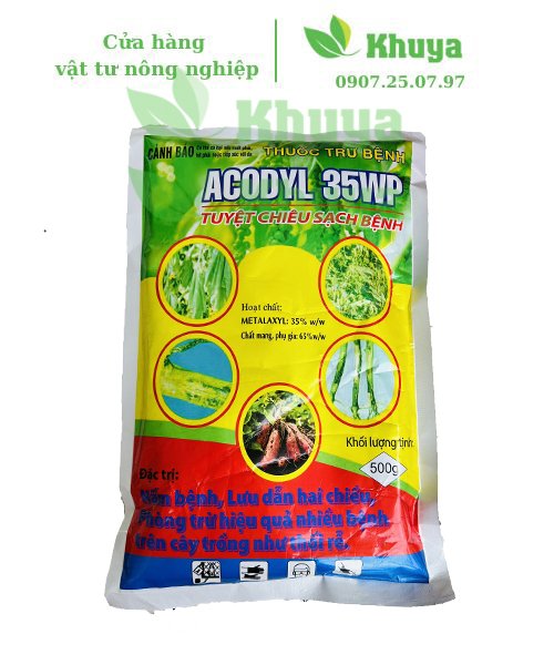 Thuốc trừ bệnh Acodyl 35WP Đặc trừ Nấm bệnh - Lưu dẫn 2 chiều